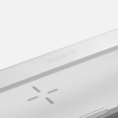 Колонка с часами и беспроводной зарядкой Veske ver.2 (серый)