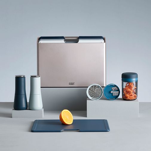 Терка спиралайзер с тремя лезвиями и контейнером для хранения Spiro