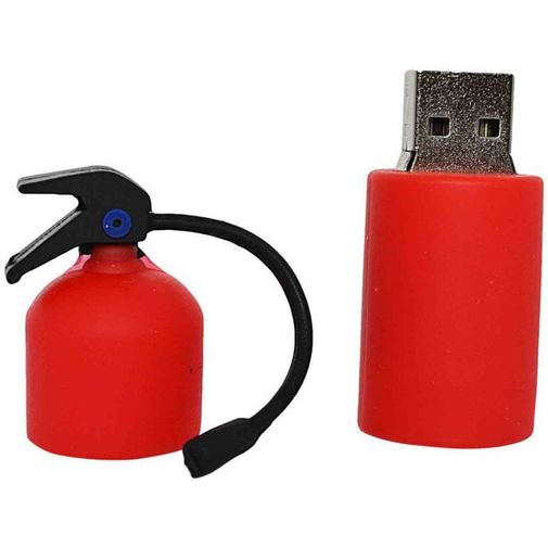 Флешка Огнетушитель 8 Гб Со снятой крышкой