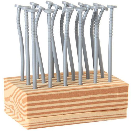 Шпажки для канапе Гвозди (18 шт.) (Серый) Шпажки для канапе Гвозди (18 шт.) (Серый)