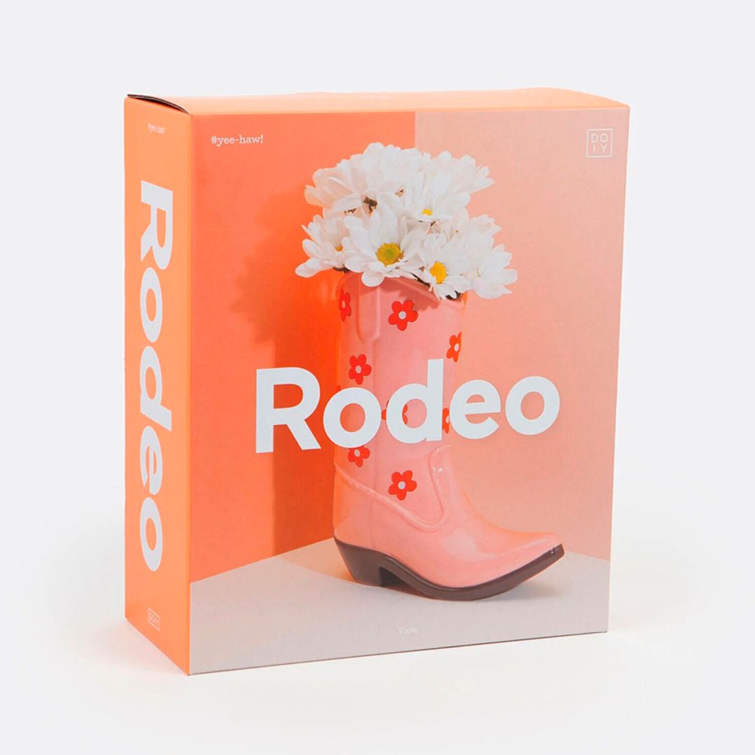 Ваза для цветов Rodeo розовая (22,5 см) Ваза для цветов Rodeo розовая (22,5 см)