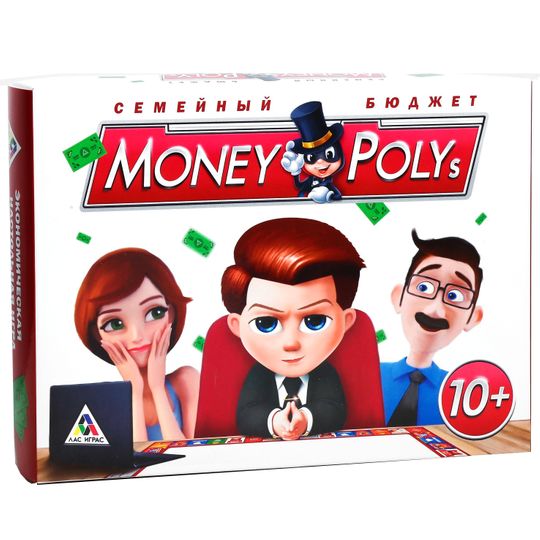                           Настольная игра Money Polys Семейный бюджет
                
