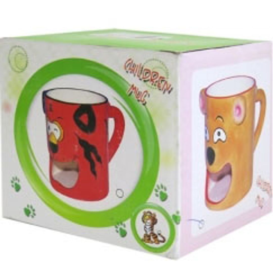 Кружка с отделением для печеньки Зверюшки