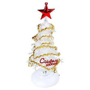 Светящаяся новогодняя елочка с музыкой