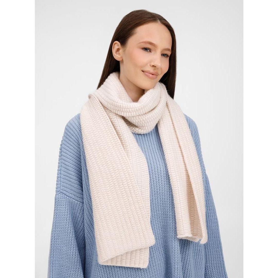 Шарф Frissonelle (жемчужно-белый)