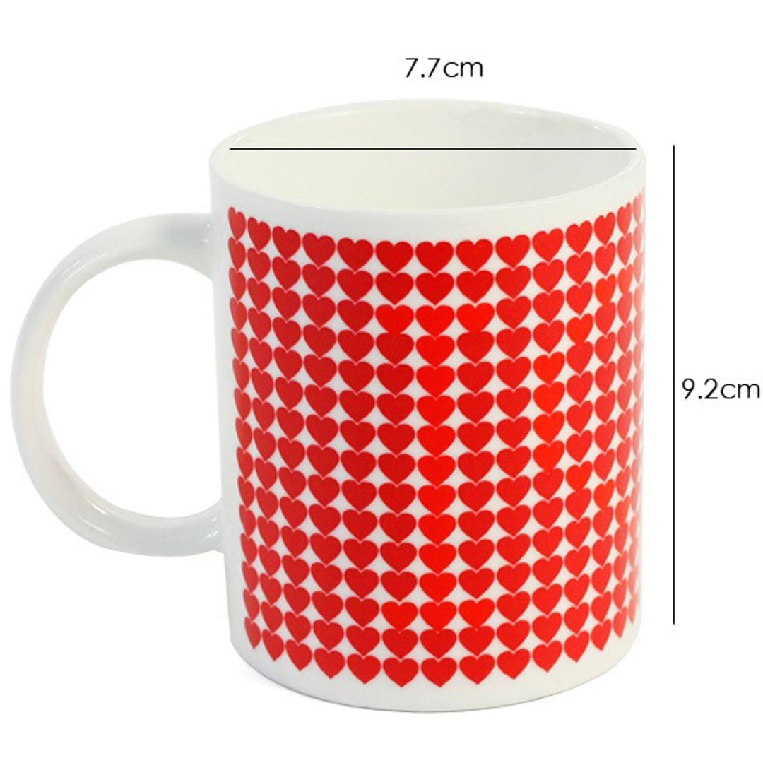 Термокружка Сердечки Размеры