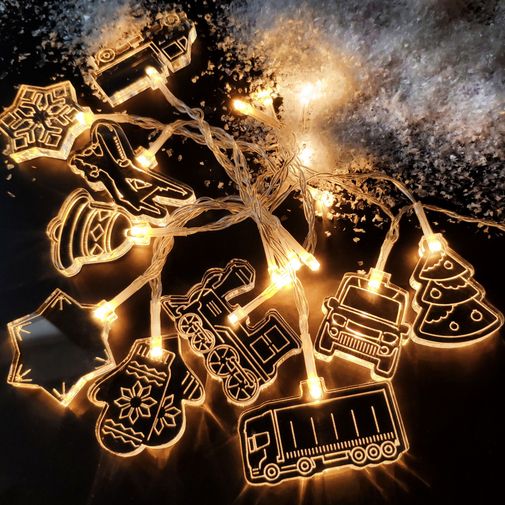 Светодиодная гирлянда Round The World