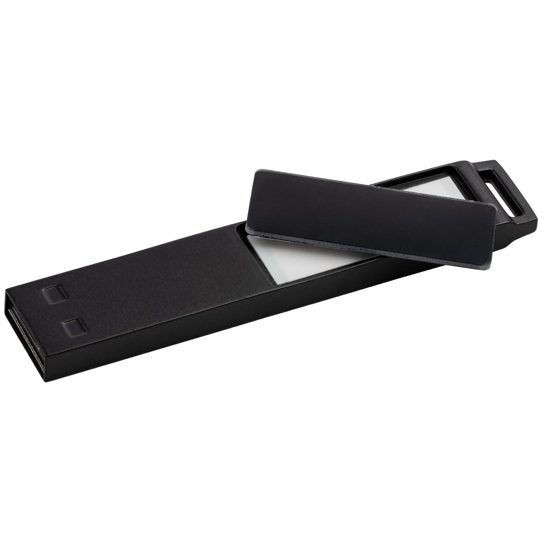 Флешка markBright Black с подсветкой логотипа 32 Гб Флешка markBright Black с подсветкой логотипа 32 Гб