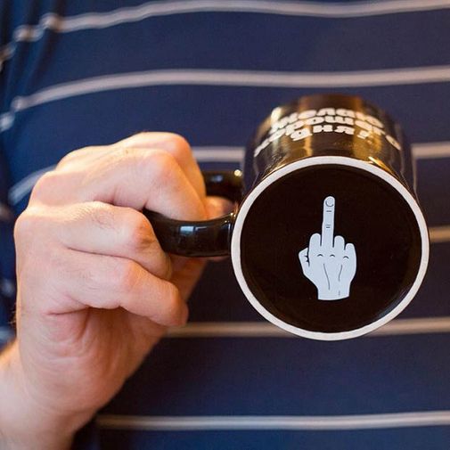 Кружка Желаю хорошего дня! Fuck! Кружка Желаю хорошего дня! Fuck!