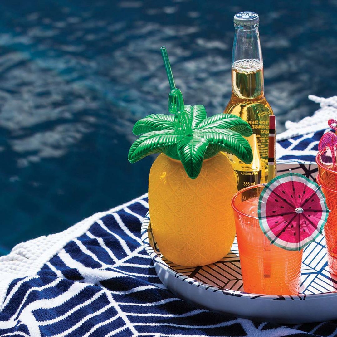 Стакан Ананас в летнем наборе посуды Стакан Ананас в летнем наборе посуды