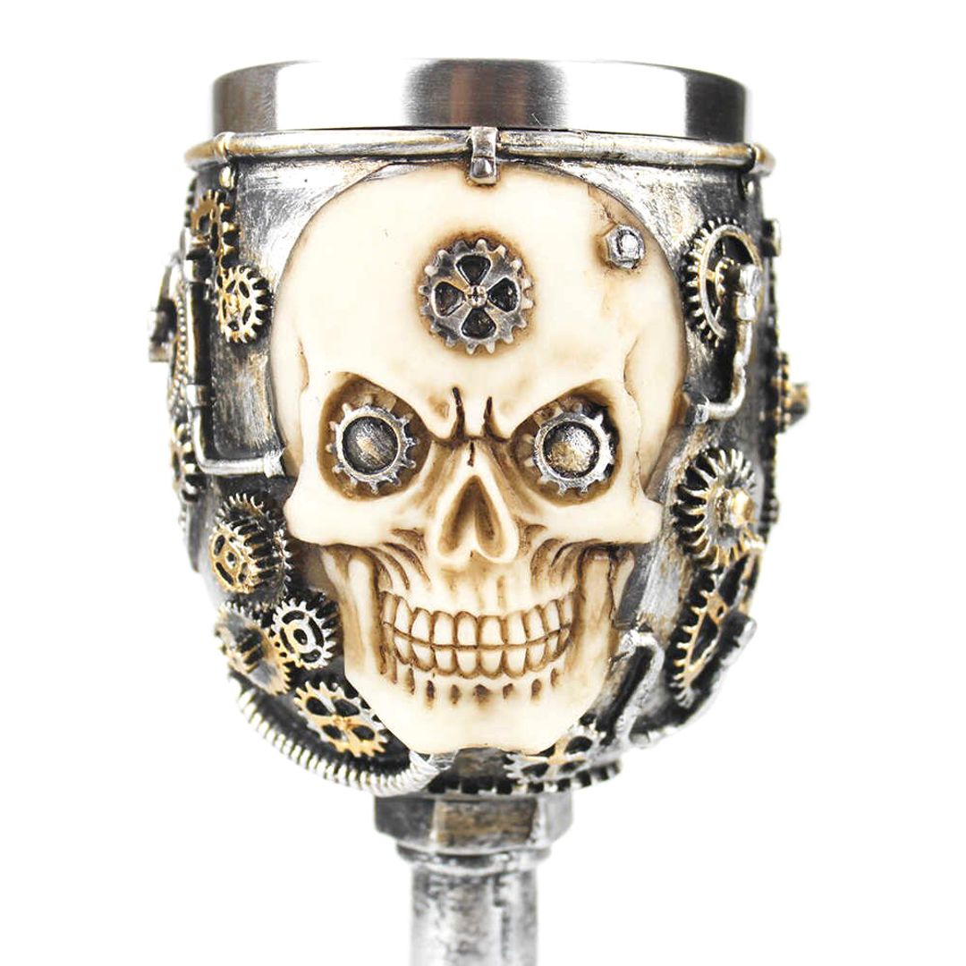 Бокал Череп с шестеренками Бокал Череп с шестеренками
