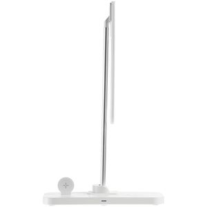 Настольная лампа с беспроводной зарядкой Power Light (белый)