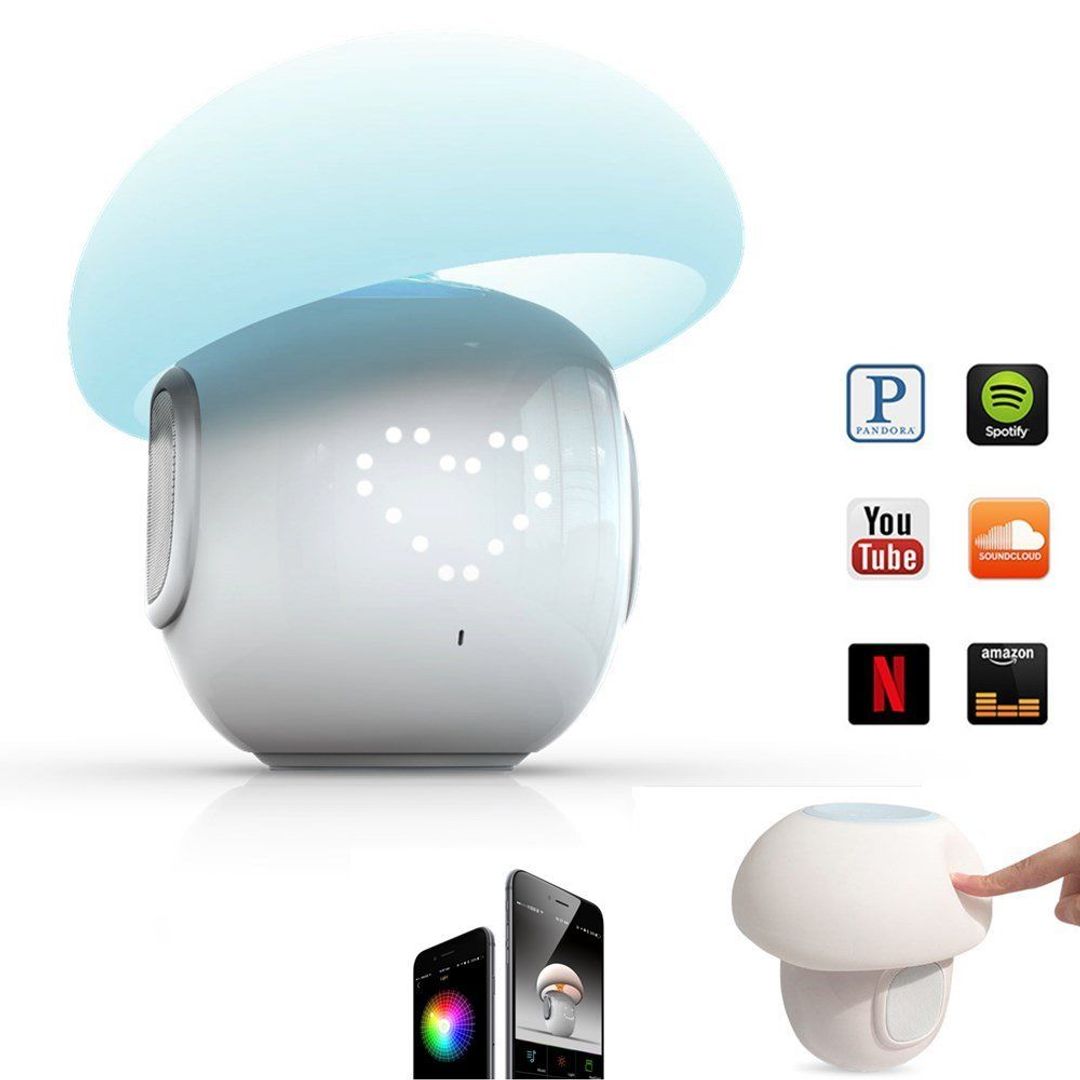 Умный динамик Гриб (с будильником)