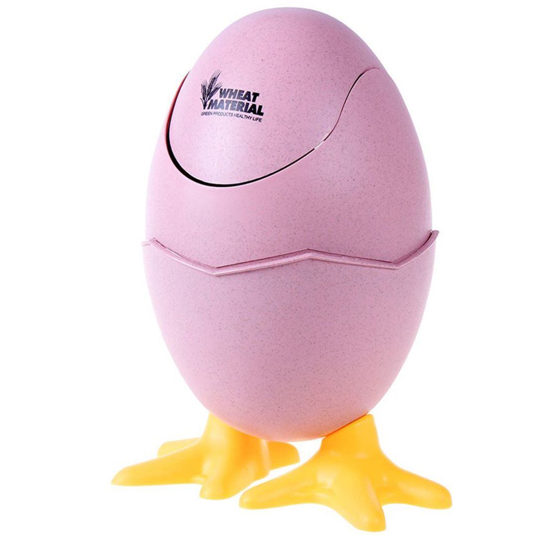 Настольный контейнер для мусора Яйцо Настольный контейнер для мусора Яйцо