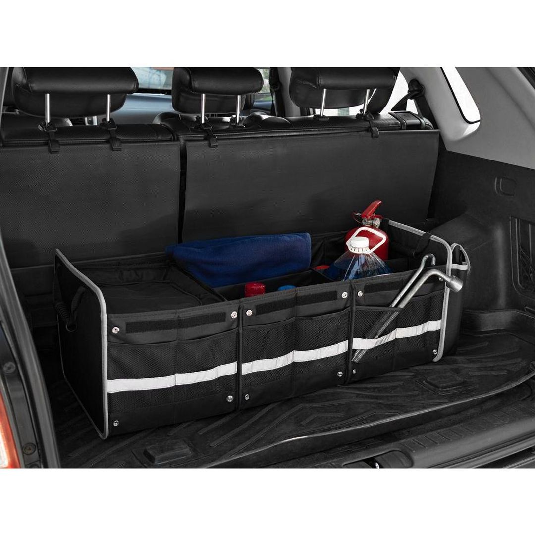 Органайзер в багажник с сумкой-холодильником Arranger (черный с серым) Органайзер в багажник с сумкой-холодильником Arranger (черный с серым)