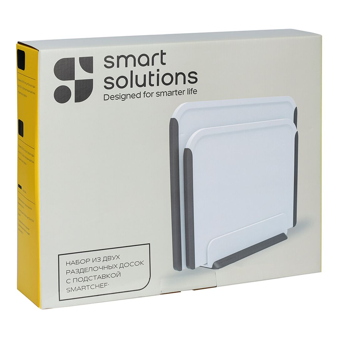 Набор из двух разделочных досок с подставкой SmartChef Набор из двух разделочных досок с подставкой SmartChef