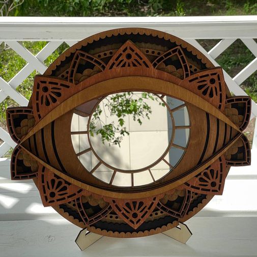 Зеркало-мандала Flower (30 см) Зеркало-мандала Flower (30 см)