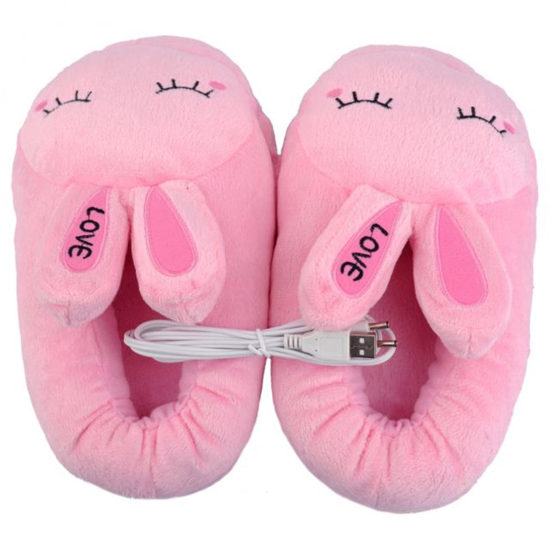 Тапочки с подогревом от USB Ушастые Тапочки с подогревом от USB Ушастые