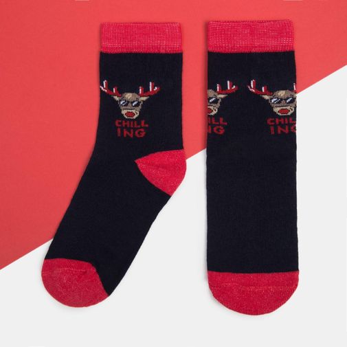 Набор детских носков Chilling Time (3 пары) Набор детских носков Chilling Time (3 пары)
