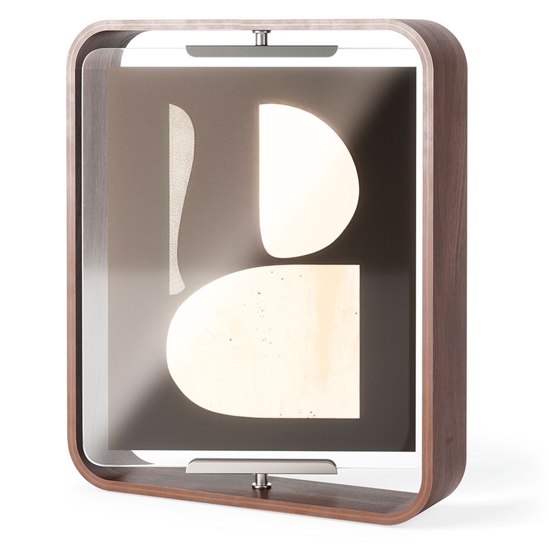 Фоторамка двухсторонняя Bellwood орех (26х31 см)