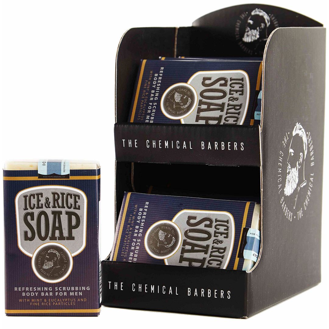 Мыло для мужчин The Chemical Barbers Ice&Rice Soap Мыло для мужчин The Chemical Barbers Ice&Rice Soap