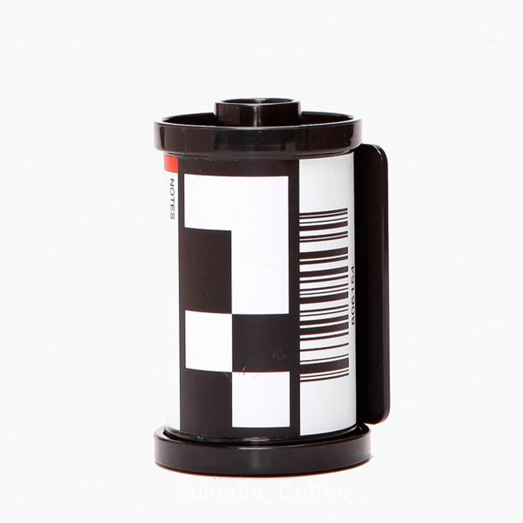 Баночка для зубочисток Фотопленка (Красная) Обратная сторона Баночка для зубочисток Фотопленка (Красная) Обратная сторона