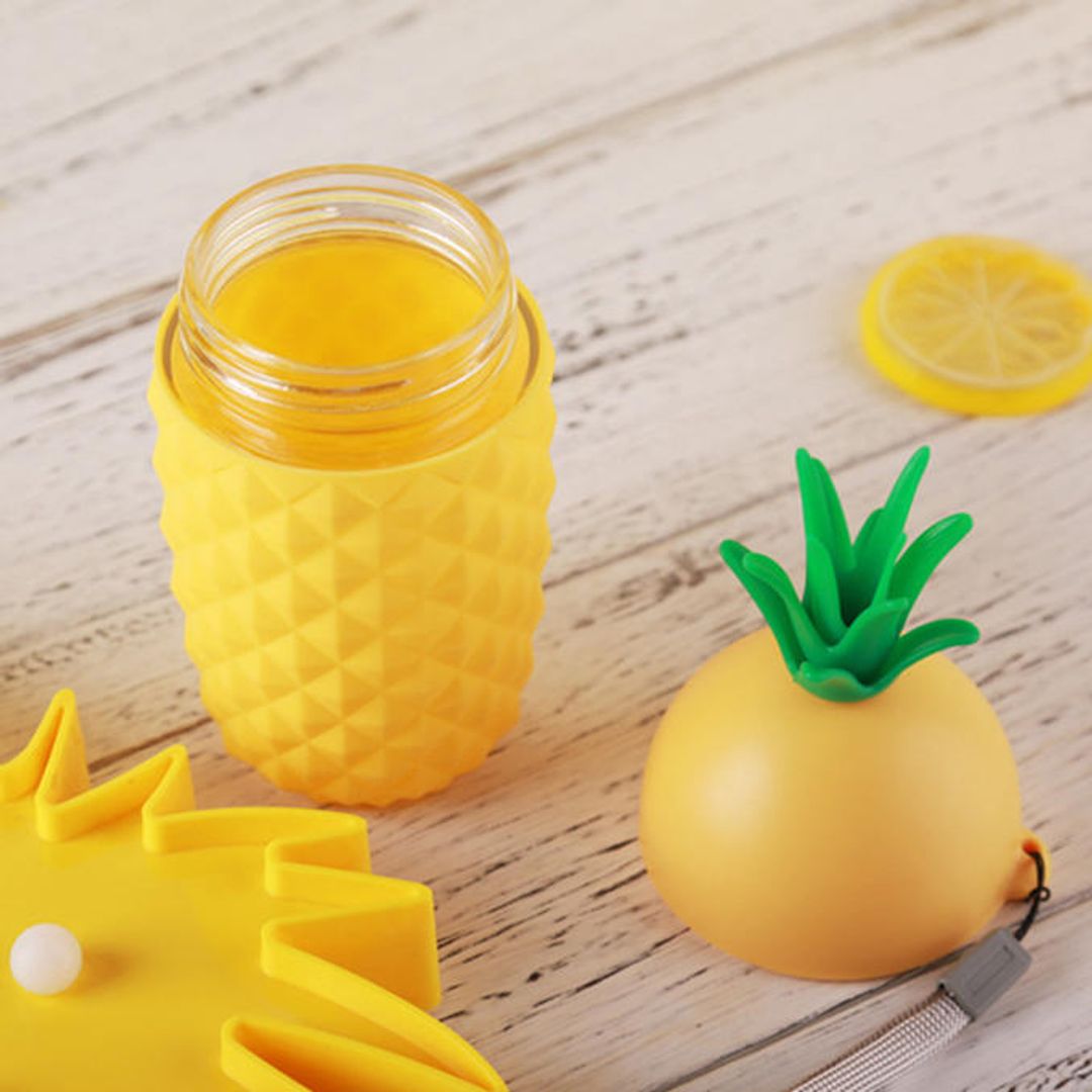 Бутылка Ананас и крышка с резьбой Бутылка Ананас и крышка с резьбой