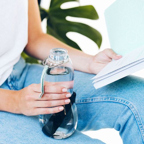 Экобутылка с фильтром Eau Good Голубая (800 мл)