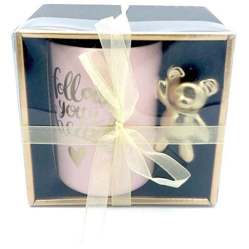 Кружка Follow your heart Медведь Кружка Follow your heart Медведь