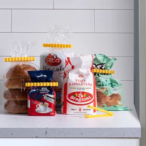 Клипсы для пакетов Картофель фри Клипсы для пакетов Картофель фри