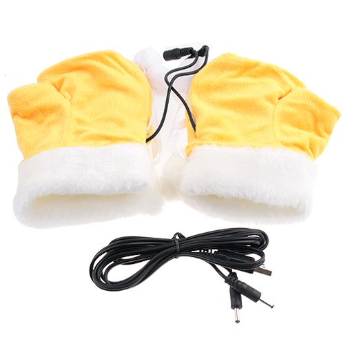 Перчатки с подогревом от USB Тигра