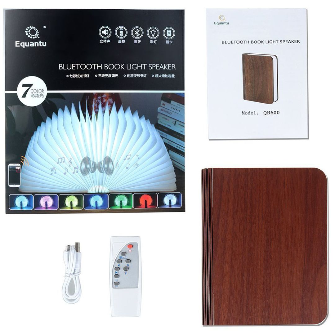 Ночник Книга с bluetooth-динамиком