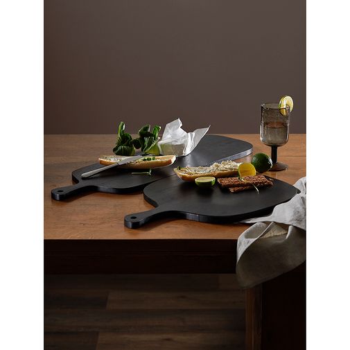 Доска сервировочная Rubris (35х48 см, черная) Доска сервировочная Rubris (35х48 см, черная)