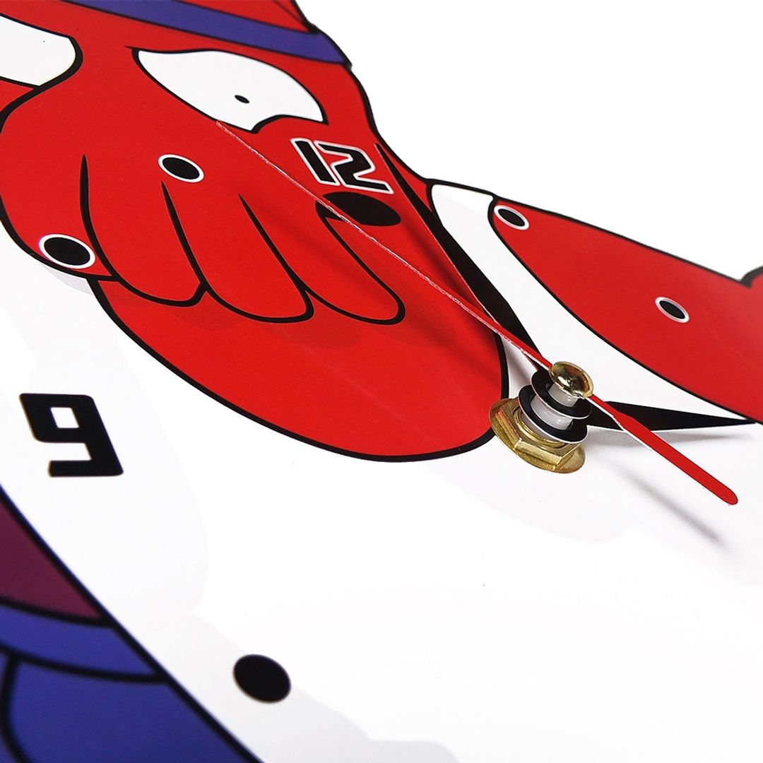 Часы настенные Зойдберг Футурама Циферблат и стрелки Часы настенные Зойдберг Футурама Циферблат и стрелки