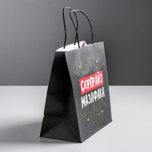 Подарочный пакет Сюрпрайз (22 х 22 х 11 см)