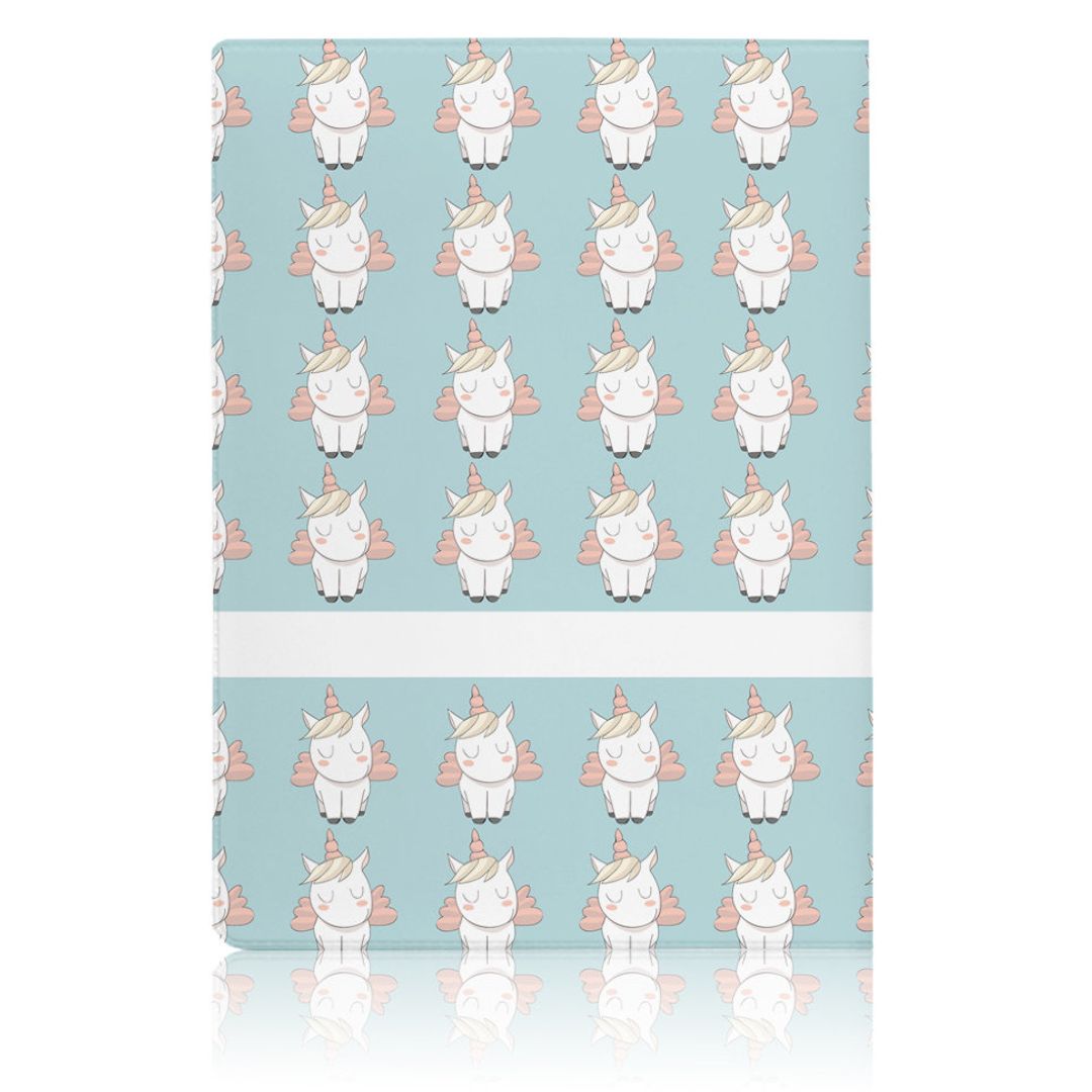 Обложка для паспорта Unicorn Blue