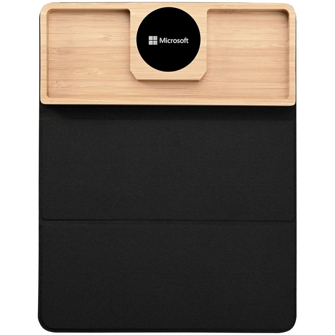 Настольный органайзер Midstream с зарядкой и ковриком для мыши