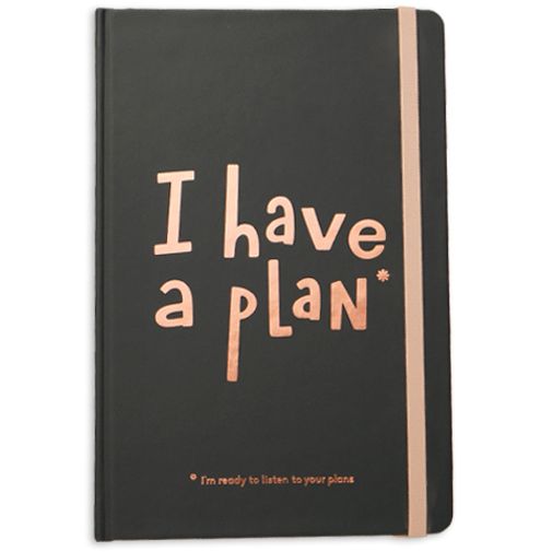 Планер I have a plan (Черный)