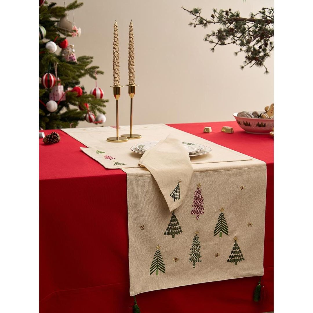 Набор из двух свечей золотого цвета из коллекции New Year Essential, 25 см