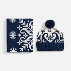 Шапка Wintertude (синий с белым) Шапка Wintertude (синий с белым)