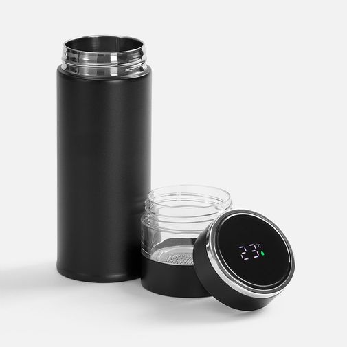 Смарт-бутылка с инфьюзером Thermory ver.2 (черный)