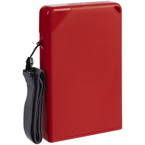 Плоская бутылка для воды Flacon (красный)