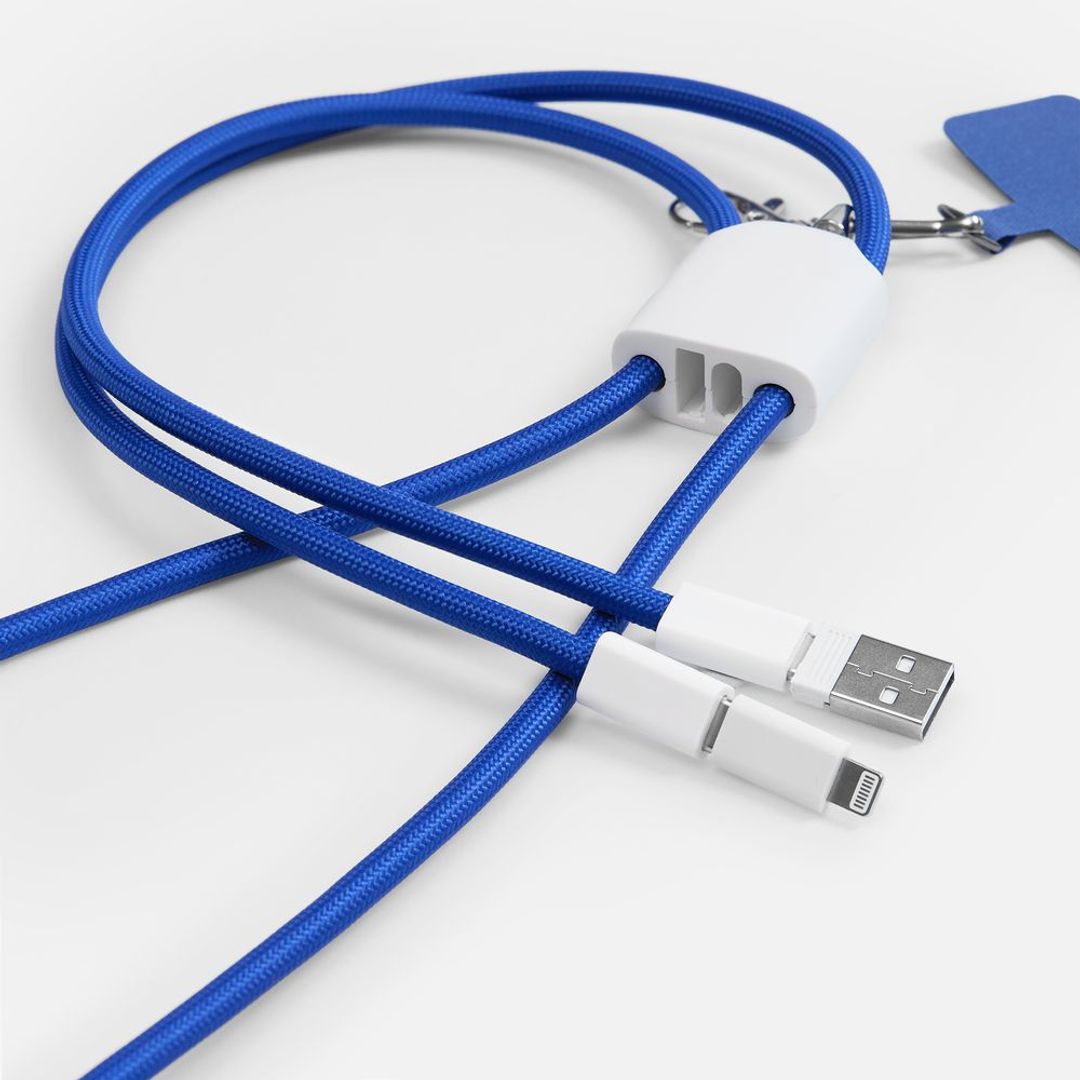 Кабель-ланьярд energyFlex Pro (синий)