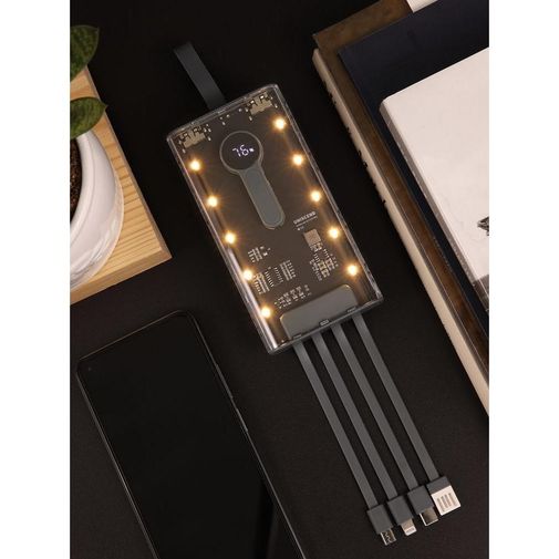 Аккумулятор Trellis Digital 10000 мАч (Темно-серый)