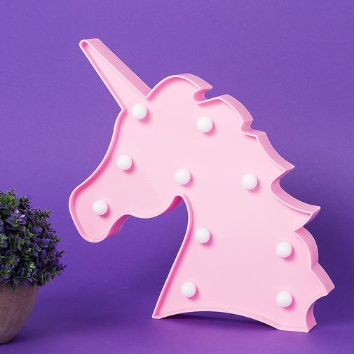 Светильник Голова единорога Светильник Голова единорога
