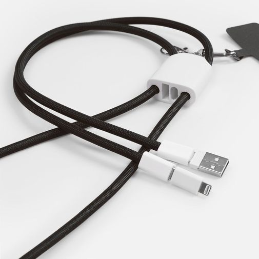 Кабель-ланьярд energyFlex Pro (черный)