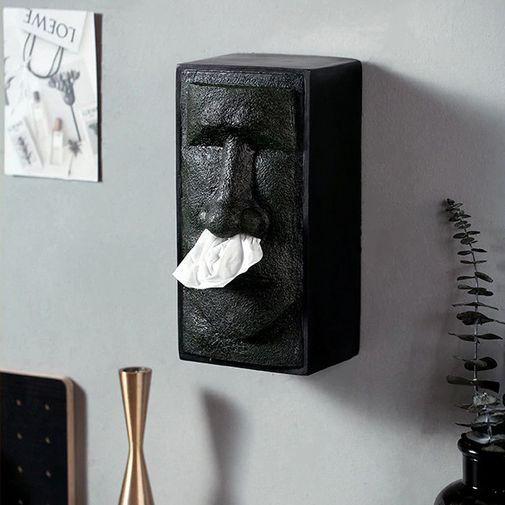 Органайзер для салфеток Статуя Моаи MOAI Органайзер для салфеток Статуя Моаи MOAI
