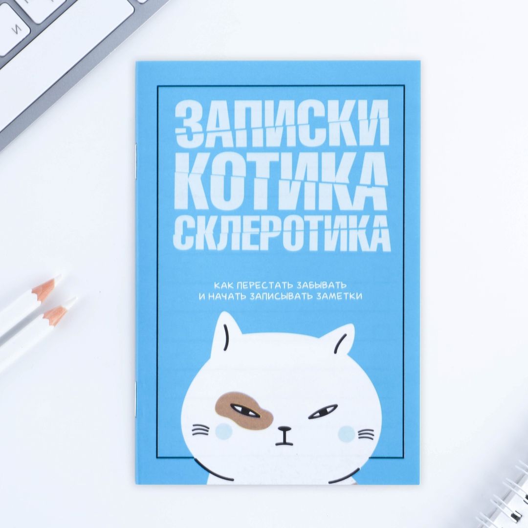 Блокнот Записки котика (А6)