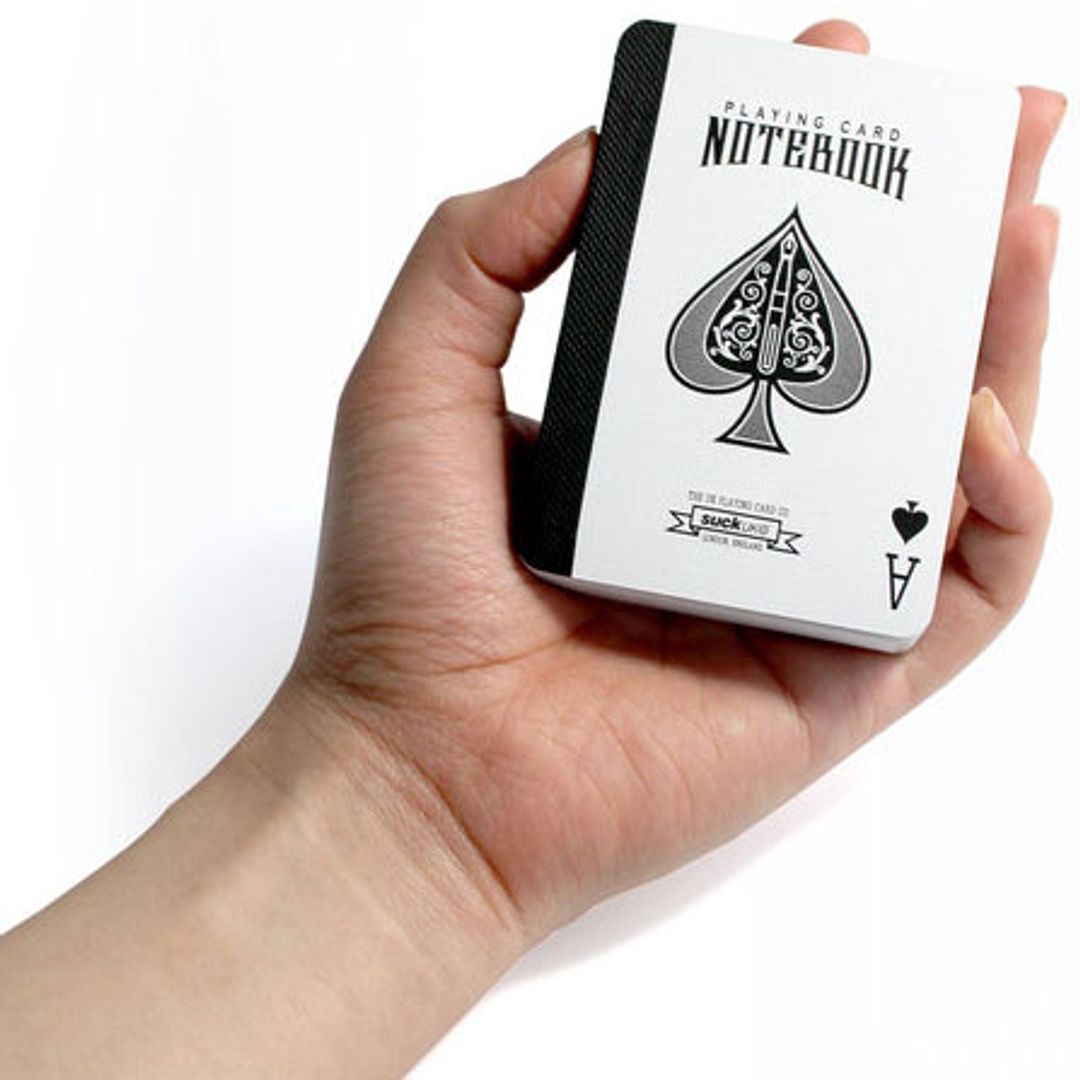 Блокнот Игральные карты Playing Cards