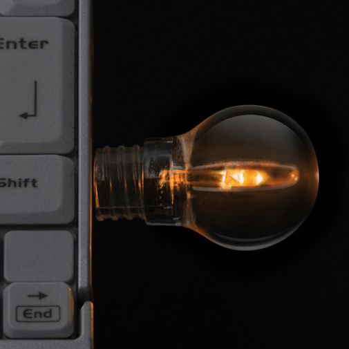 Флешка Светящаяся лампочка 8 Гб Флешка Светящаяся лампочка 8 Гб